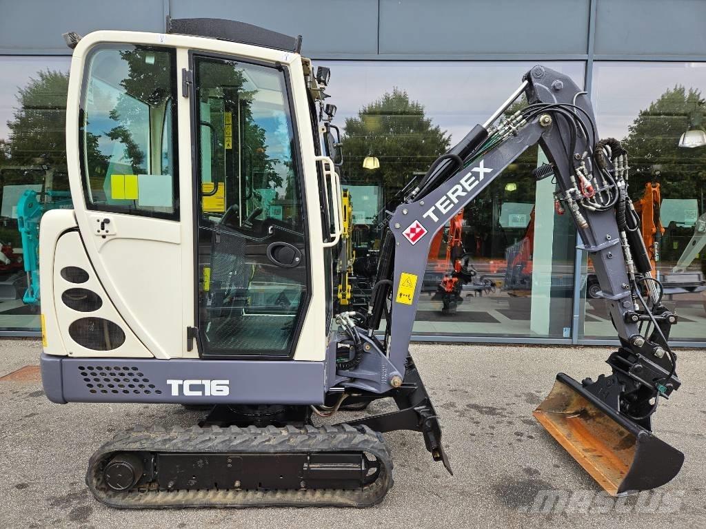 Terex TC 16 소형 굴삭기 7톤 미만