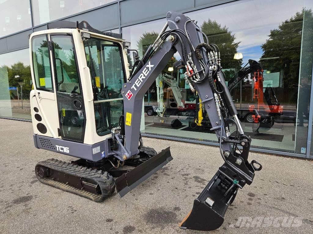 Terex TC 16 소형 굴삭기 7톤 미만