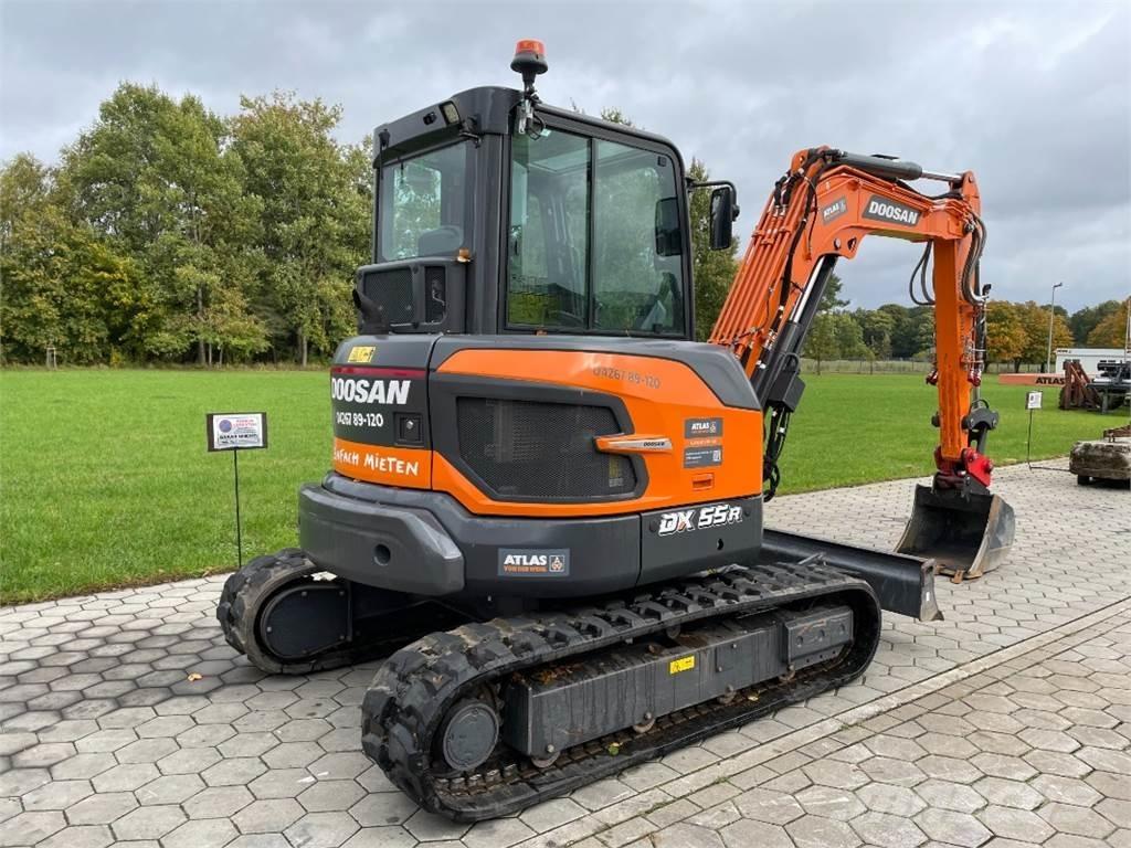 Doosan DX55R-7 소형 굴삭기 7톤 미만