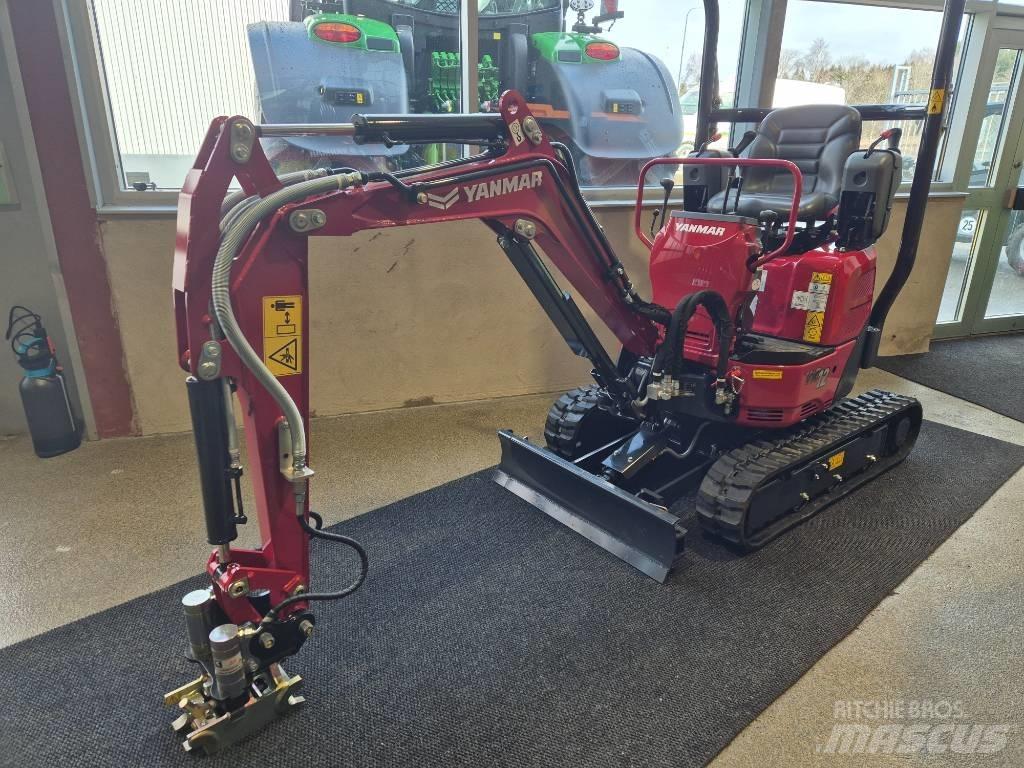 Yanmar VIO12 GRÄVARE 소형 굴삭기 7톤 미만