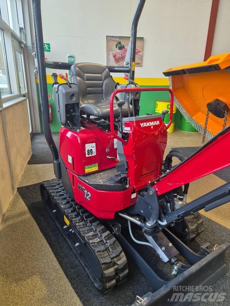 Yanmar VIO12 GRÄVARE 소형 굴삭기 7톤 미만