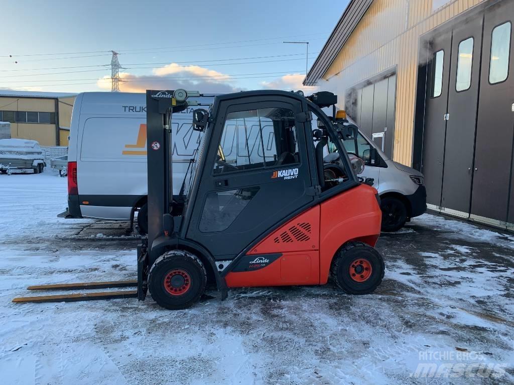 Linde H25T-02 LPG 지게차