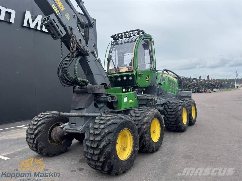John Deere 1170G 원목 하베스터