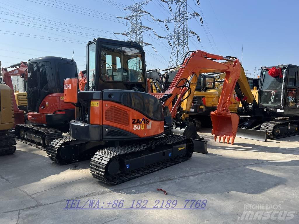 Hitachi ZX5OUR 소형 굴삭기 7톤 미만