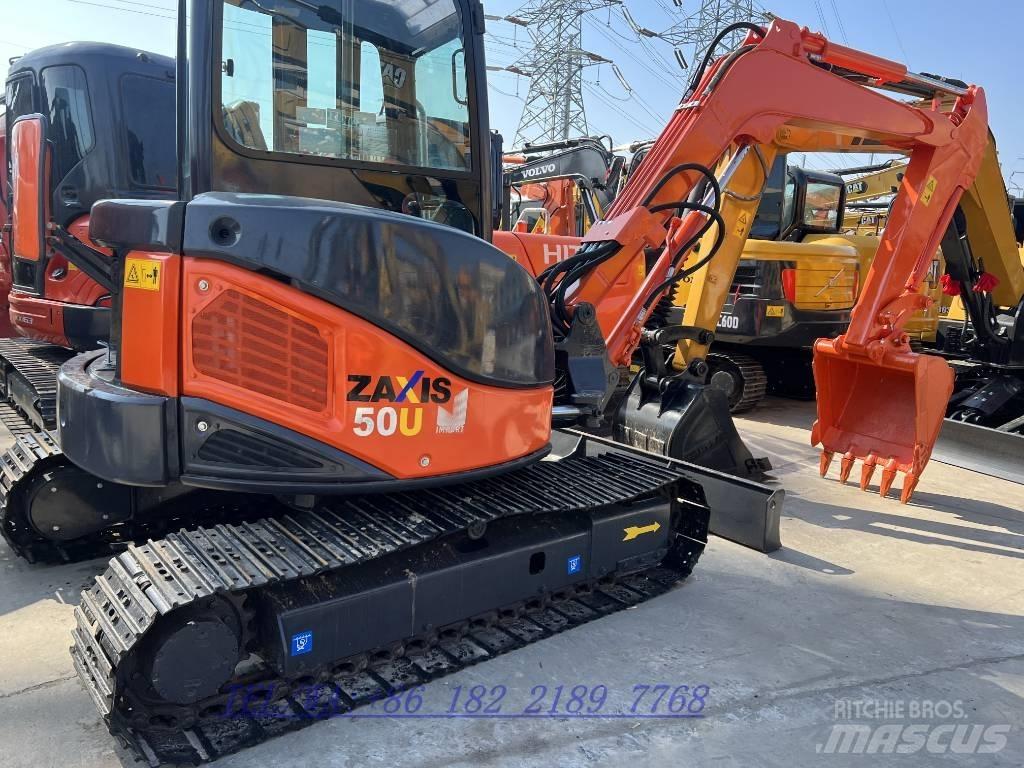 Hitachi ZX5OUR 소형 굴삭기 7톤 미만