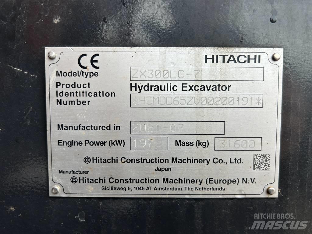 Hitachi ZX300LC-7 대형 굴삭기 29톤 이상