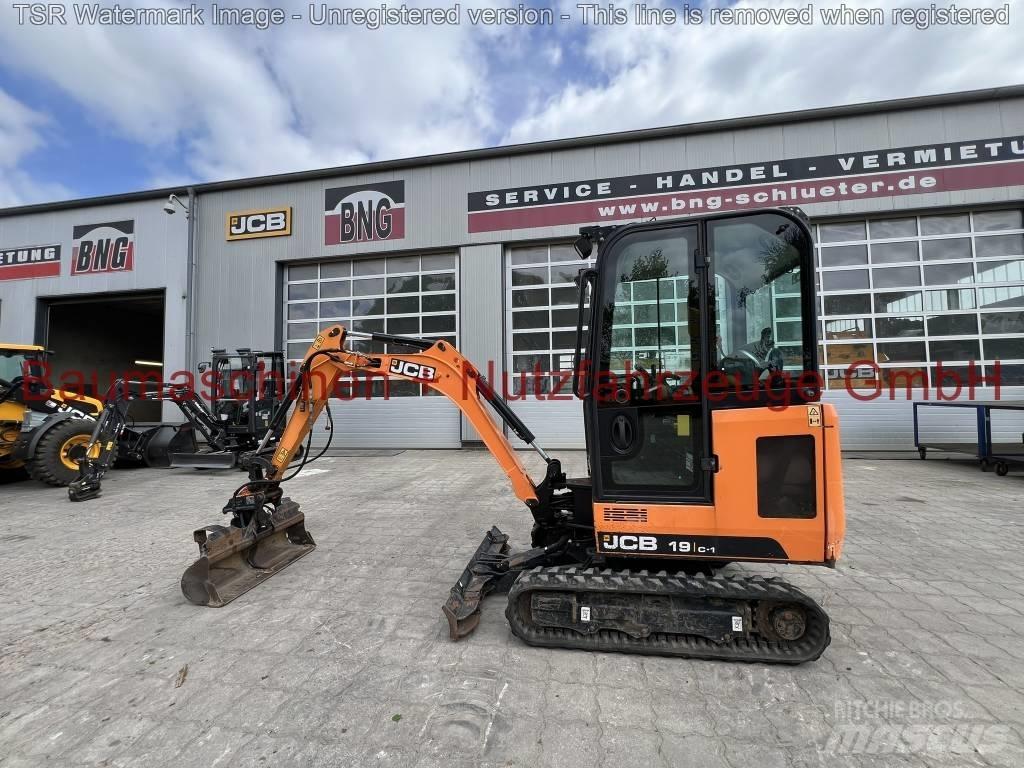 JCB 19C -gebraucht- 소형 굴삭기 7톤 미만