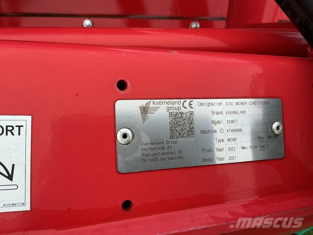 Kverneland 3336 FT 모어 컨디셔너