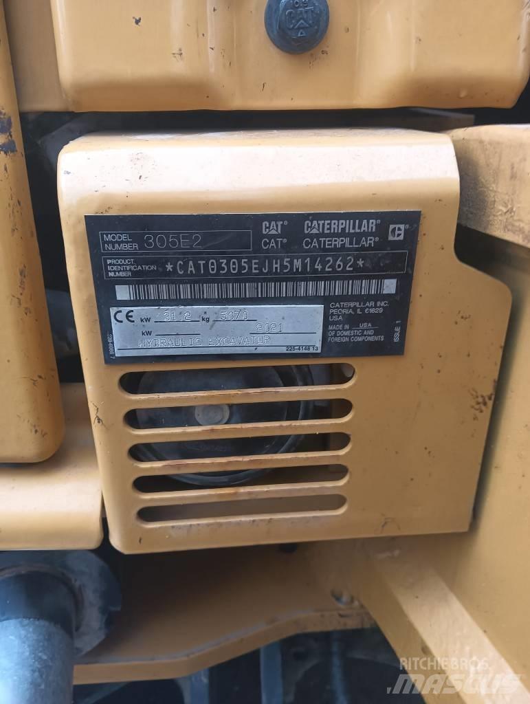 CAT 305 E CR 소형 굴삭기 7톤 미만