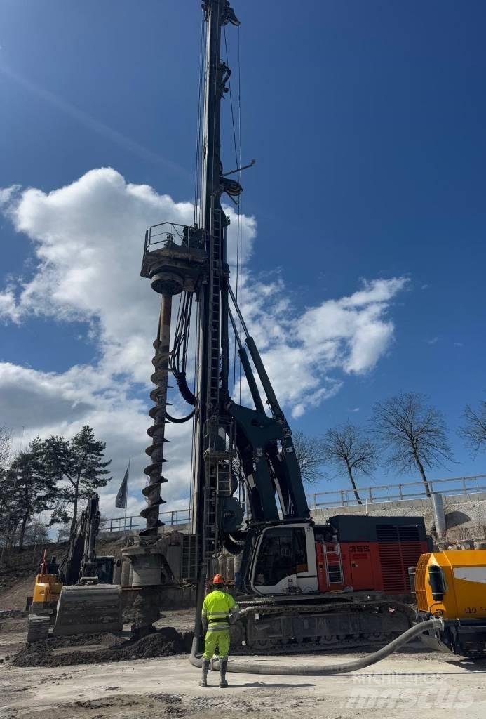 Liebherr LRB 355 중형 드릴 장비