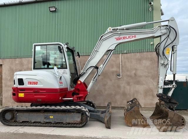 Takeuchi TB 260 소형 굴삭기 7톤 미만