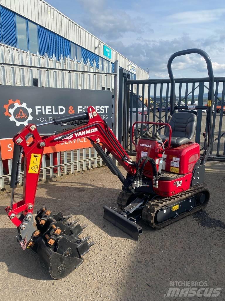 Yanmar SV 08 소형 굴삭기 7톤 미만