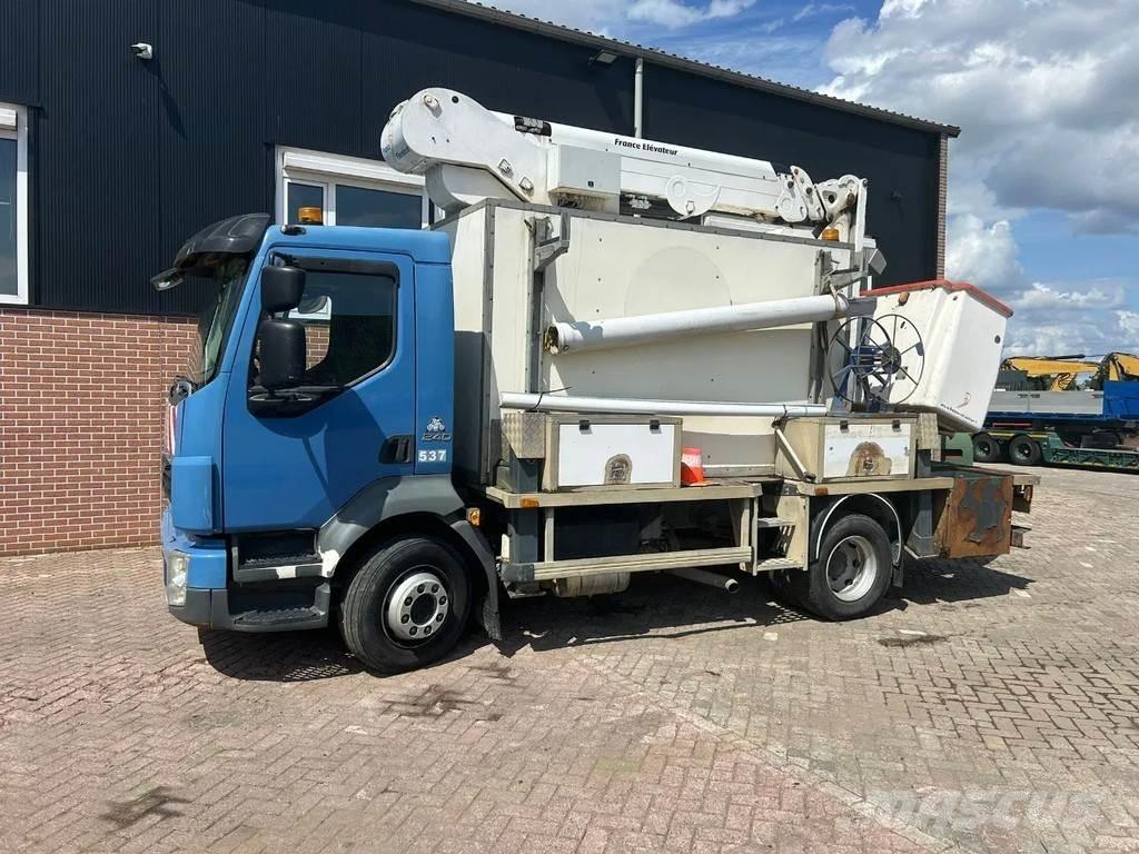 Volvo FL 240 트럭 탑재 고소작업대