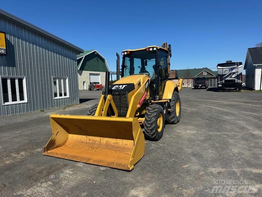 CAT 420 F 백호로더