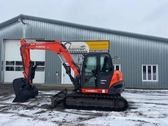 Kubota KX 080-4 대형 굴삭기 29톤 이상