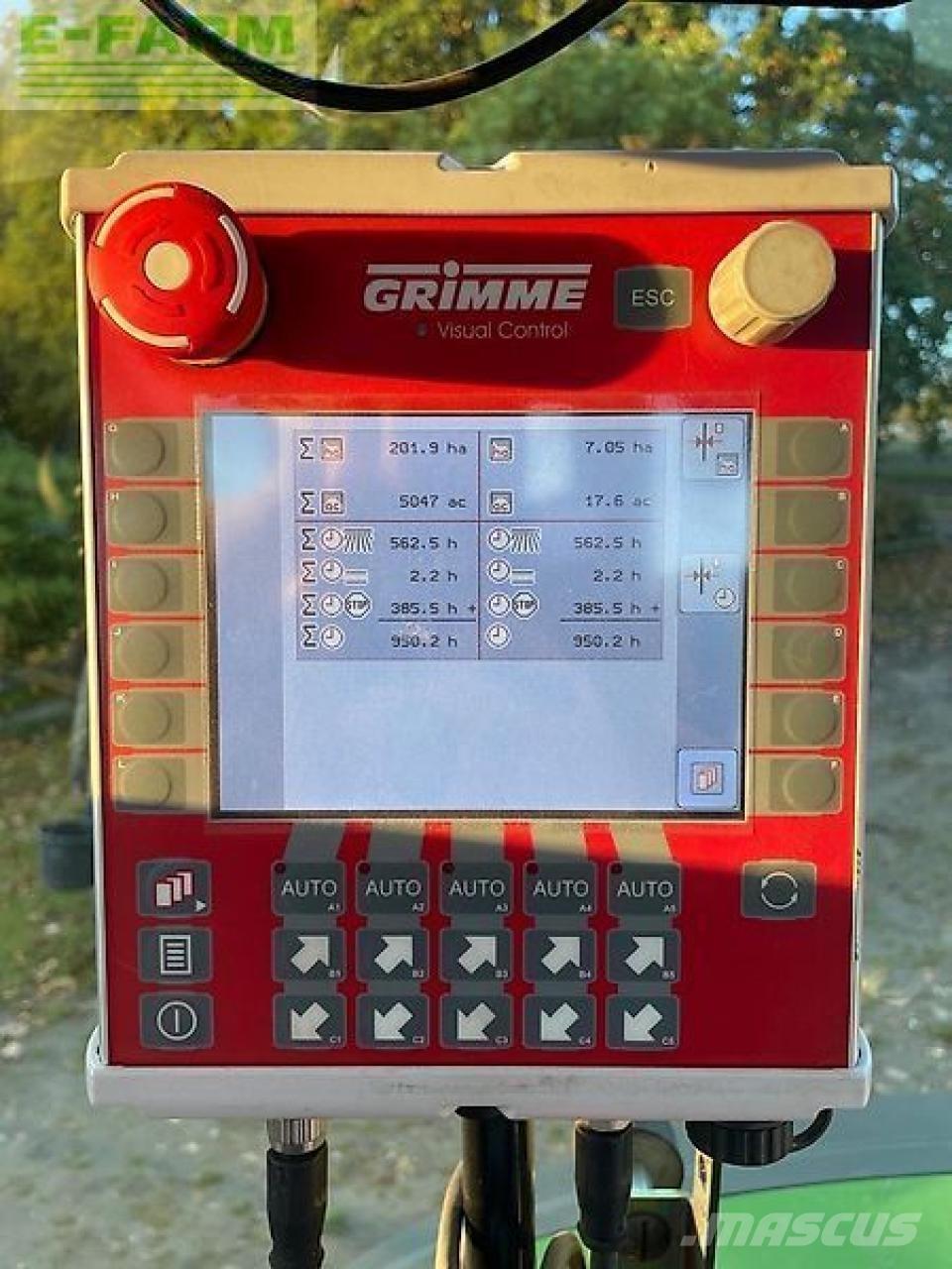 Grimme se 260 ub 감자수확기 및 포테이토디거