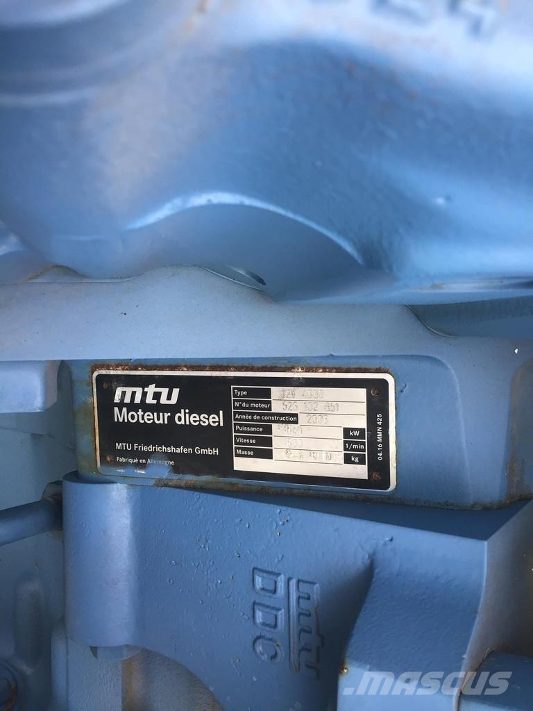 MTU 12V 4000 USED 엔진