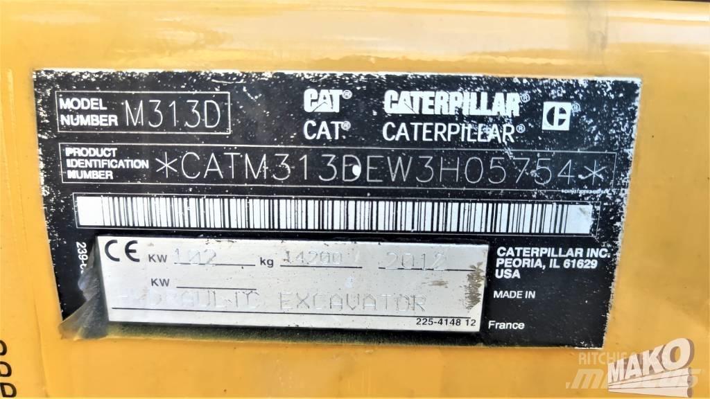CAT M 313 D  휠 굴삭기