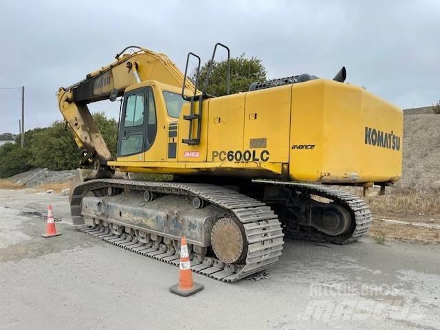 Komatsu PC 600 LC-7 대형 굴삭기 29톤 이상