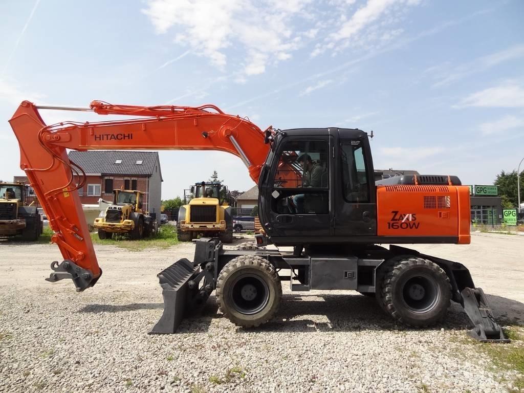 Hitachi ZX 160 W  휠 굴삭기