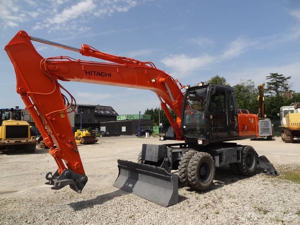 Hitachi ZX 160 W  휠 굴삭기