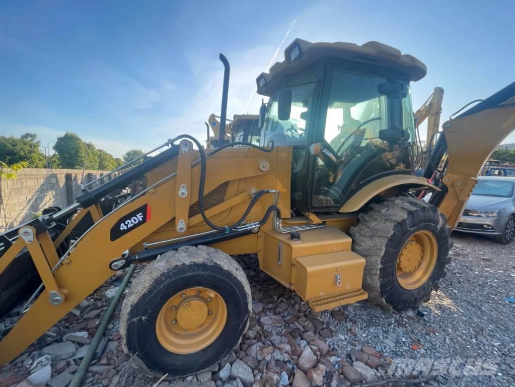 CAT 420F 백호로더