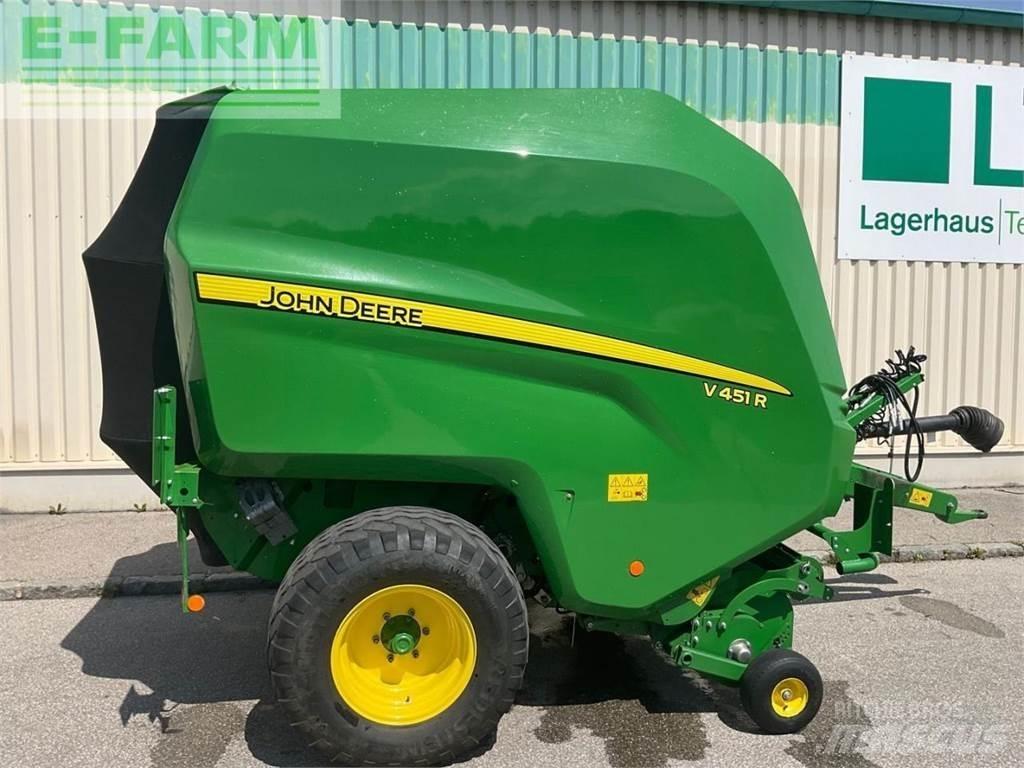 John Deere V451R 각형 곤포기