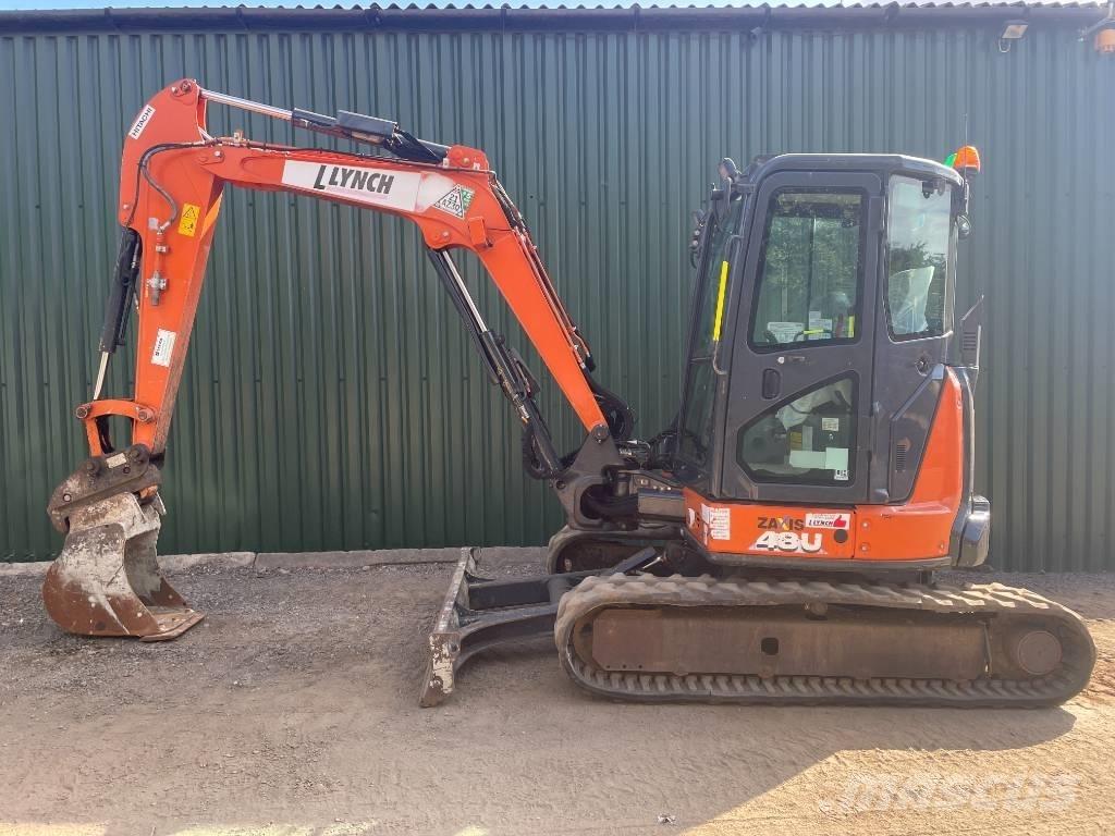 Hitachi ZX 48 U-6 소형 굴삭기 7톤 미만