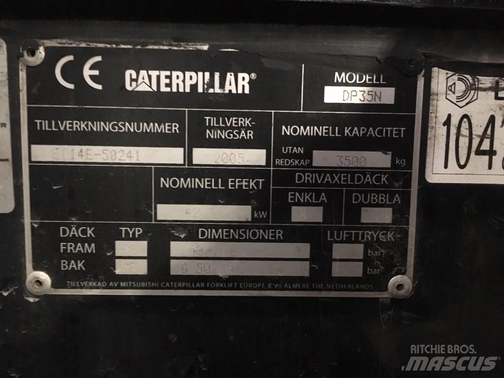 CAT DP 35 N 디젤 지게차