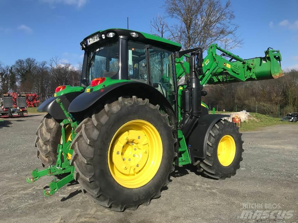 John Deere 6100 M 트랙터