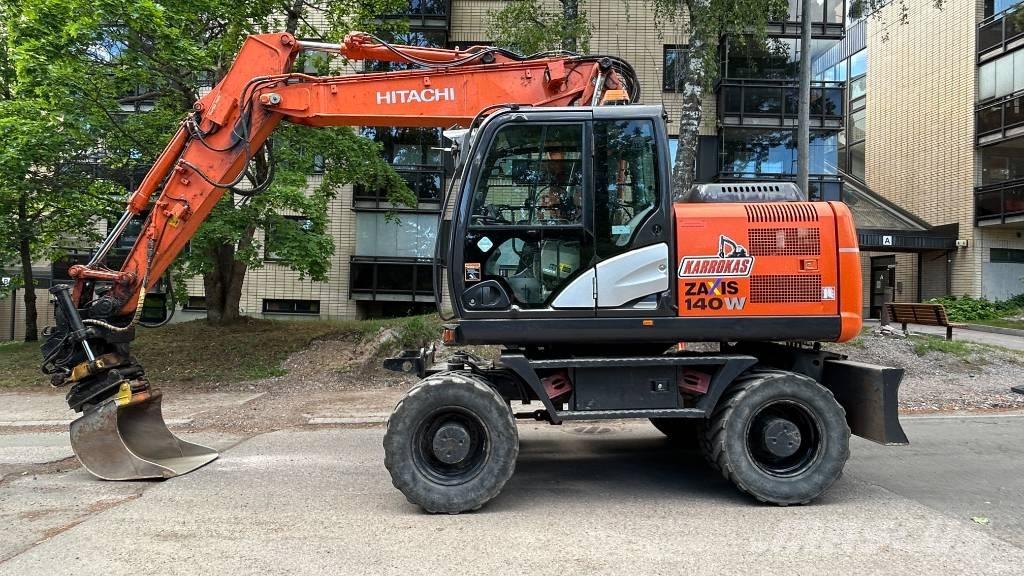 Hitachi ZX140W-5B  휠 굴삭기