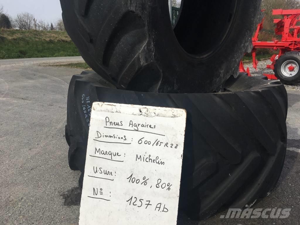 Michelin 600/65R28 타이어, 휠 및 림