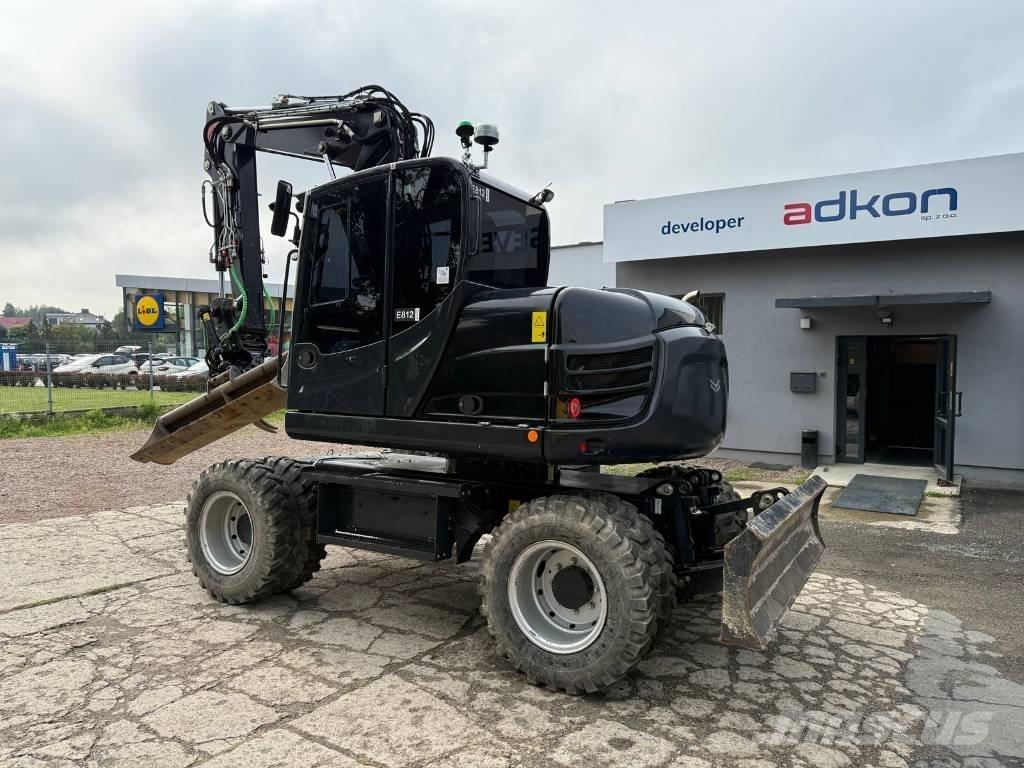 Yanmar B 110 W  휠 굴삭기