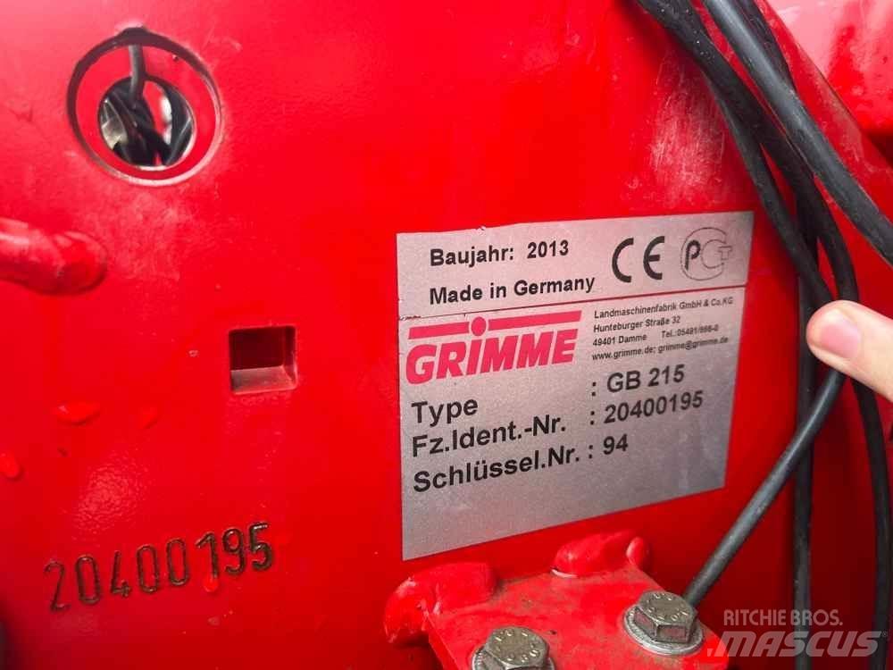 Grimme GB 215 감자심기 기계