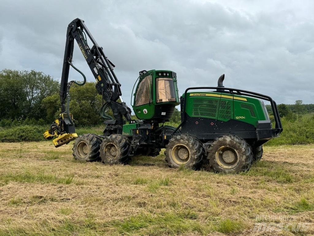 John Deere 1270G 8WD 원목 하베스터