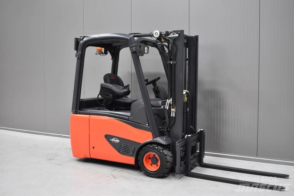 Linde E 18 - 02 전동 지게차