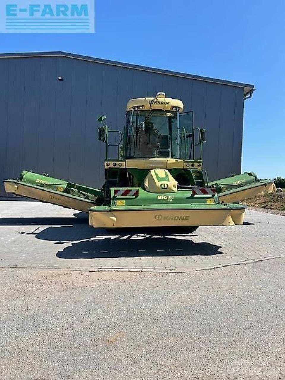 Krone big m 450 제초기