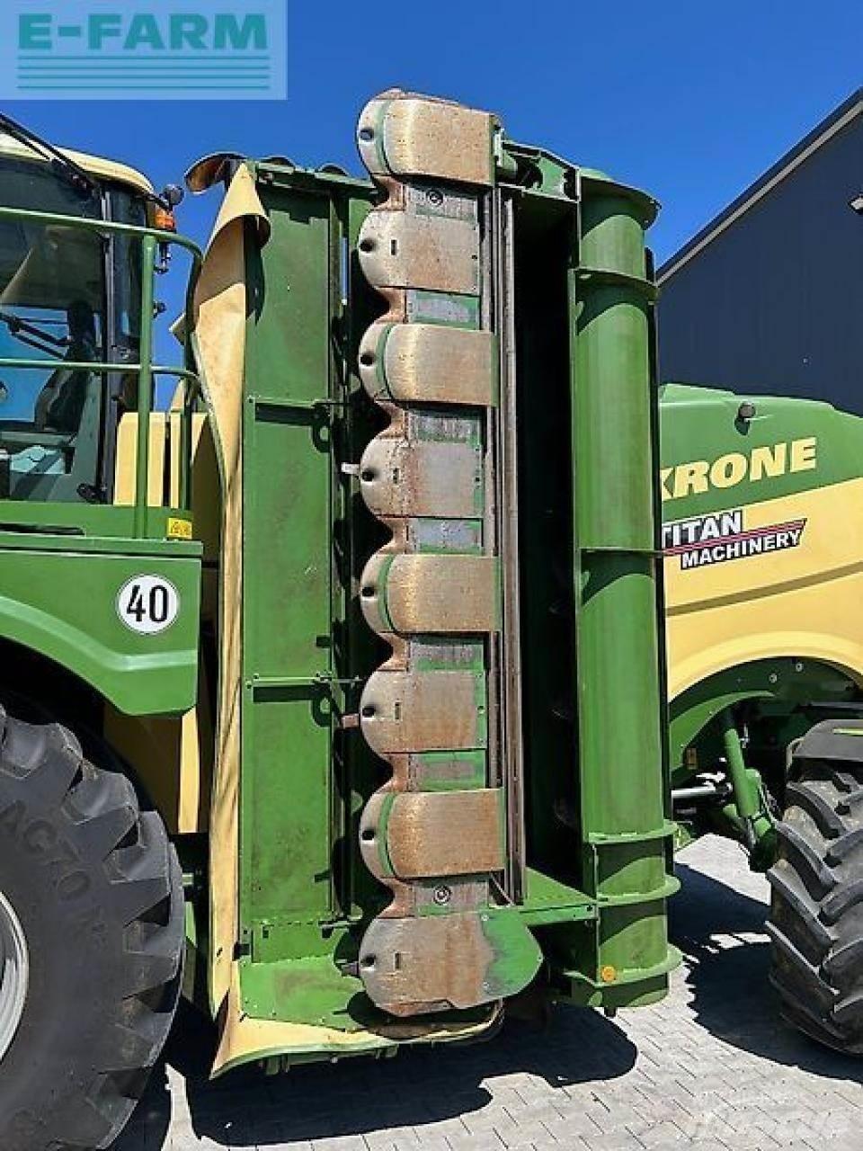 Krone big m 450 제초기