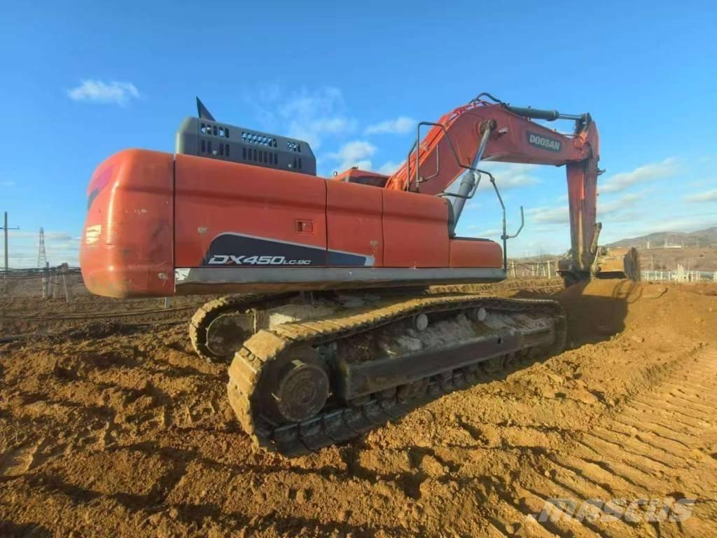 Doosan DX 450 LC-9 수륙양용 굴삭기
