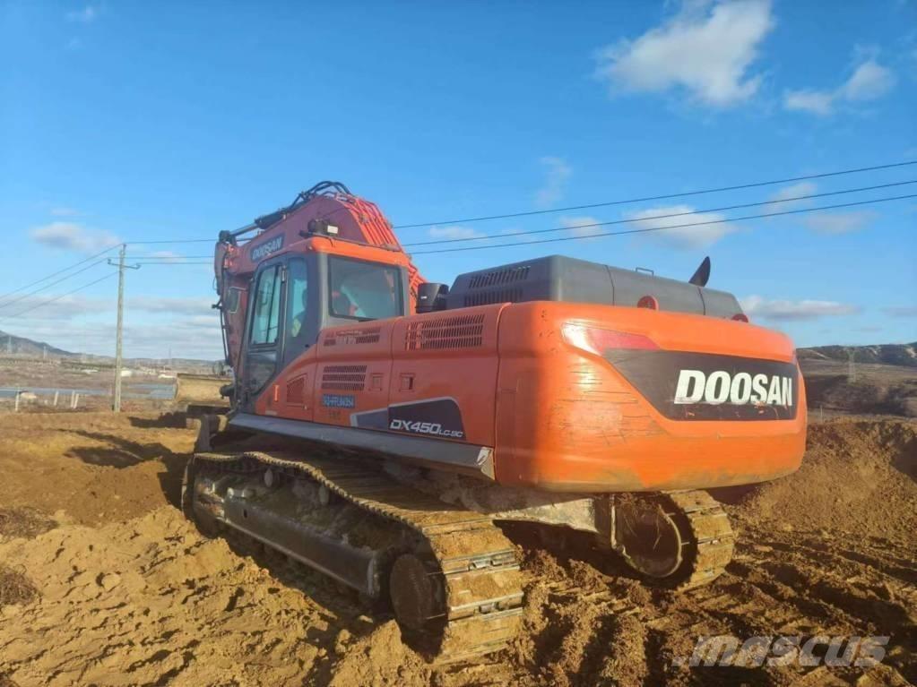 Doosan DX 450 LC-9 수륙양용 굴삭기