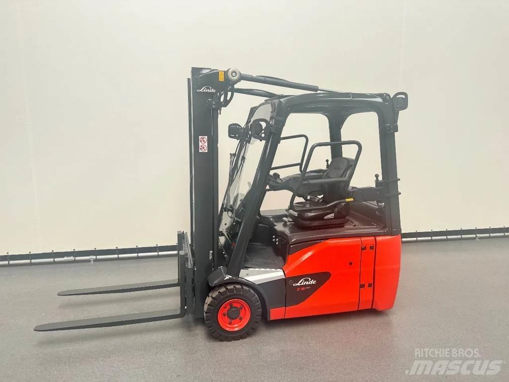 Linde 386 E 16-02 전동 지게차