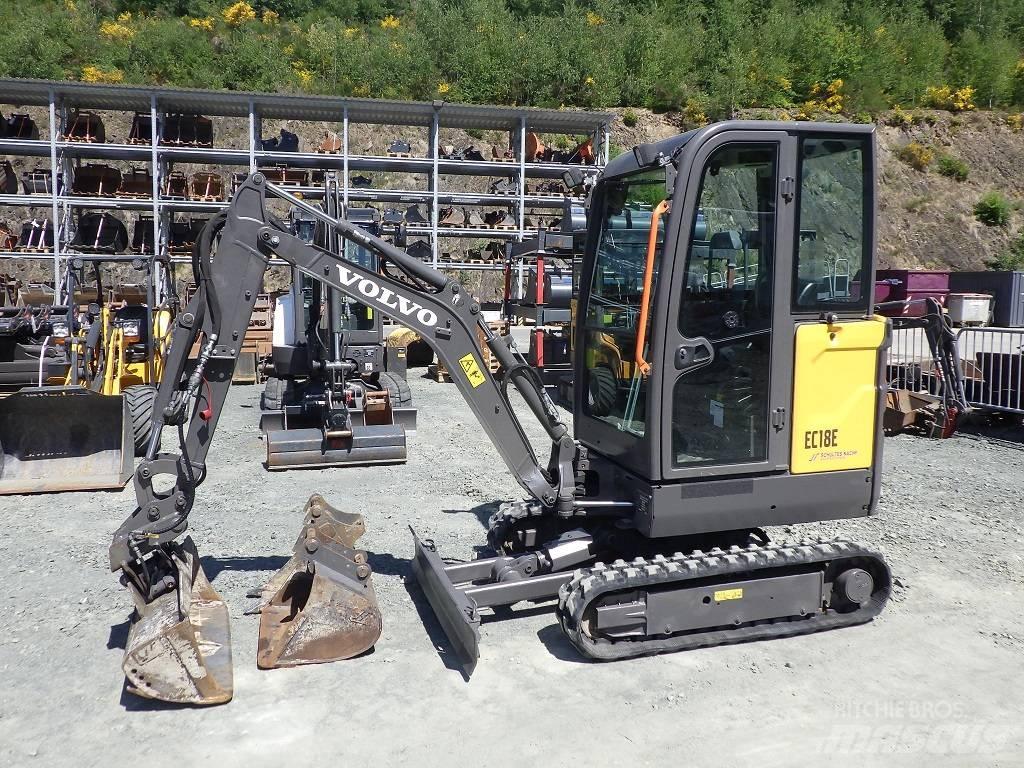 Volvo EC 18 E 소형 굴삭기 7톤 미만