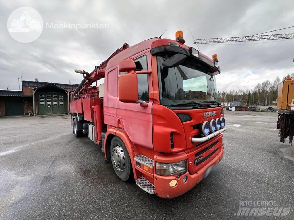Scania P 230 LB 콘크리트 믹서트럭