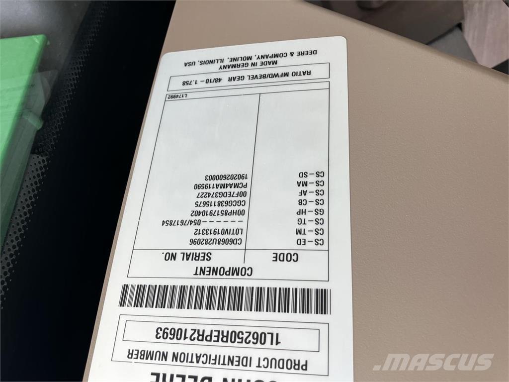 John Deere 6R 250 트랙터