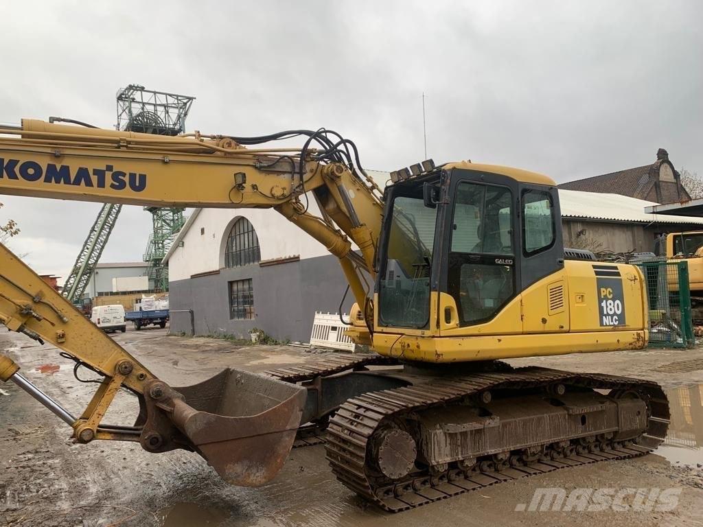 Komatsu PC 180 NLC 7 트랙, 체인 및 언더캐리지