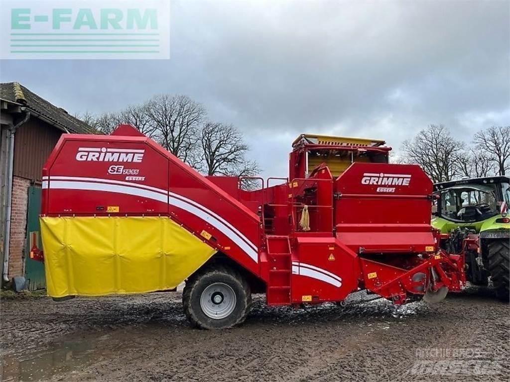 Grimme se 75-55 sb 감자수확기 및 포테이토디거