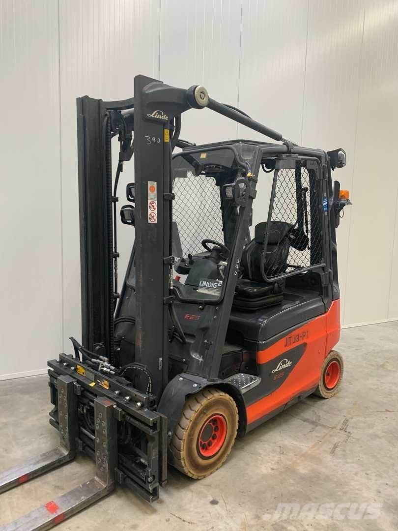 Linde E25 전동 지게차
