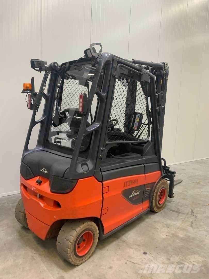 Linde E25 전동 지게차