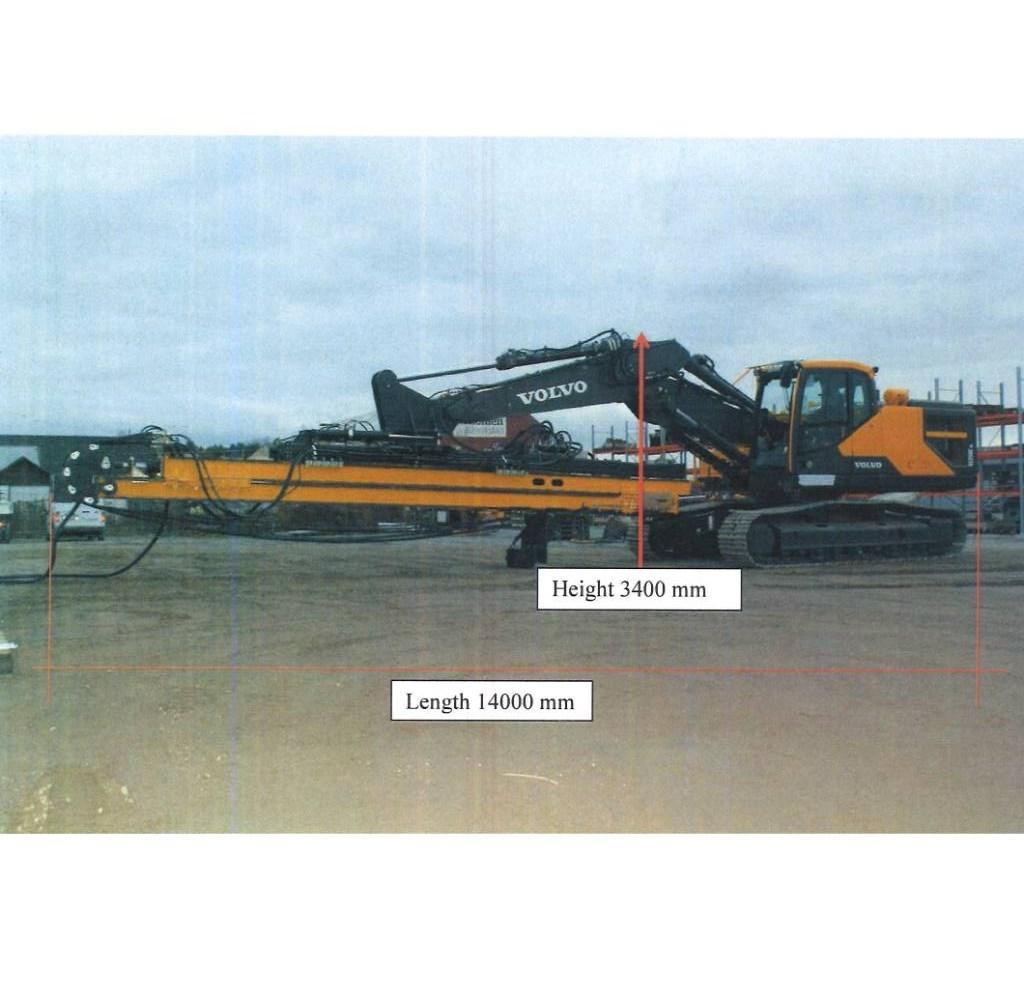 Volvo EC 250 ENL 특수 굴삭기