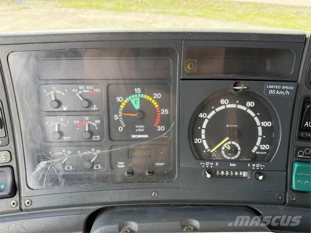 Scania R144 6X2 훅 리프트 트럭